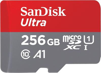 SanDisk Ultra microSDXC + adaptateur SD 256 Go