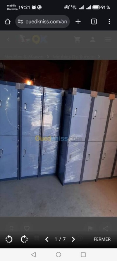 Armoire métallique 2 porte 