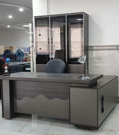 Bureau VIP importation 3pcs (Bureau 1.80M + retour + armoire)