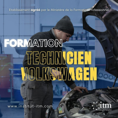 Devenir technicien automobile spécialiste volkswagen Niveau-1