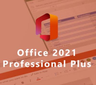 LICENCE OFFICE 2021 PRO PLUS CLÉ ORIGINAL À VIE