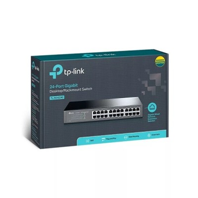 Switch Gigabit rackable 24 Ports - TP-LINK TL-SG1024D