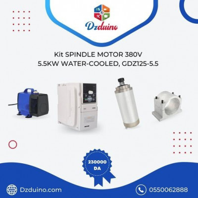 KIT - WATER COOLED 220V / 3KW SPINDLE - GDZ100-3, ER20