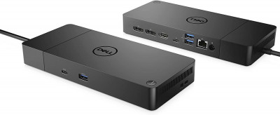 DELL Docking Station WD19S - With 180 Watt Power Adapter - USB-C - Station d accueil -  