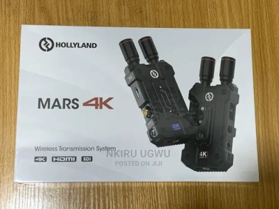 HOLLYLAND MARS 4K - SYSTÈME DE TRANSMISSION VIDÉO SANS FII 4K - 20MBPS - 150M FPS -HDMI & SDI -BLACK