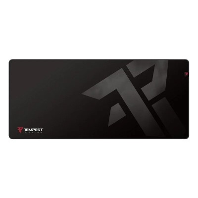 TEMPEST GAMING MOUSE PAD - 900 MM X 400 MM - TEXTURÉ ANTIDERAPANT - CONFORTABLE XXL - BLACK  