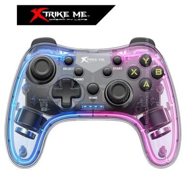 MANETTE DE JEUX XTRIKE ME GP-52 - SANS FIL RGB - PHONE HOLDER - PS4 - SWITCH -ANDROID PC - TYPE-C
