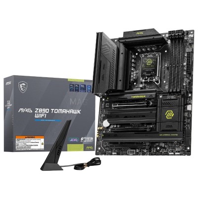 MSI MAG Z890 TOMAHAWK WIFI - ATX SOCKET 1851 - INTEL Z89 - 4X DDR5 - M.2 PCIE 5.0 - WI-FI 7 - LAN 5G
