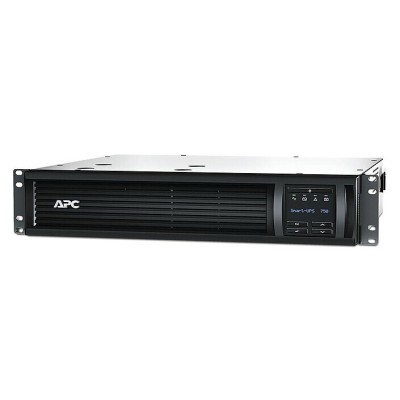 ONDULEUR APC SMART-UPS 750VA - ONDULEUR RACKABLE - 230V - USB - SÉRIE SMARTSLOT - RACK 2U - BLACK 