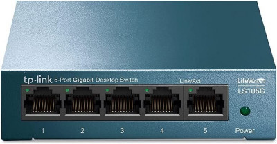 TP-LINK LS1005G Switch 5 ports Gigabit 10/100/1000 Mbps