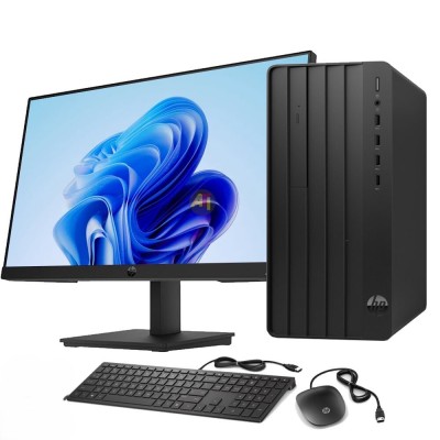 HP PRO TOWER 290 G9 - I5-13500 - 8GB - 512GB SSD - UHD 770 + ÉCRAN HP V22 G5 + CLAVIER + SOURIS 