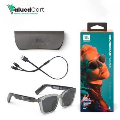 JBL SOUNDGEAR FRAMES - LUNETTES AUDIO CONNECTÉES - BLUETOOTH - HAUT-PARLEURS - POLARISÉS - ONYX