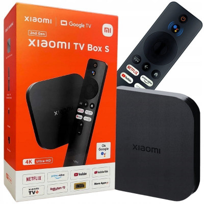 XIAOMI TV Box S Android 2eme Génération 4K Ultra HD 