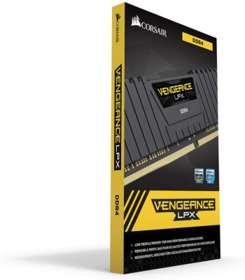 Ram Corsair VENGEANCE LPX 8GB - 1 x 8 Go - DDR4 - 3600Mhz - Pc4-28800 -  - Noir