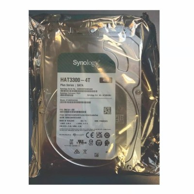 SYNOLOGY HAT3300-4T - DISQUE DUR 3.5" 4TO - 5400 RPM SERIAL ATA 6GB/S -202 MO/S - POUR NAS SYNOLOGY 