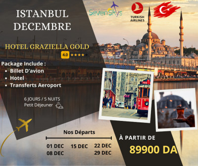 voyage-organise-istanbul-decembre-birkhadem-alger-algerie