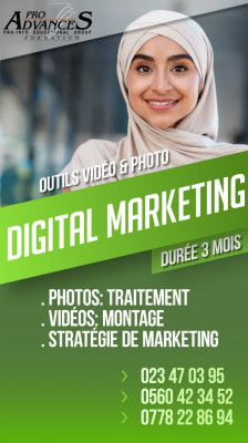 Marketing Digital - OUTILS: Photos, Vidéos, Contenus