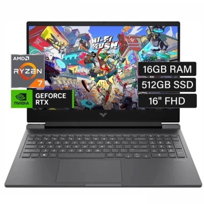 Hp Victus 15-fb3093dx Ryzen 7 7445HS 16GB 512GB SSD 15.6" FHD 6GB RTX 4050 WIN11 NEUF JAMAIS UTILISE
