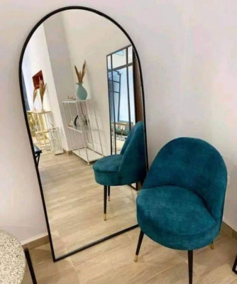 5 Miroirs Muraux Décoratifs Avec Aimant à Coller Sans Perçage - Prix en  Algérie