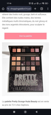 palettes-boite-maquillage-sephora-pretty-grunge-cheraga-alger-algerie