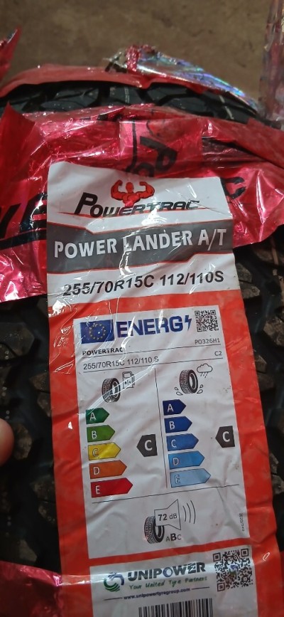 Pneu 255/70R15C Powertrac
