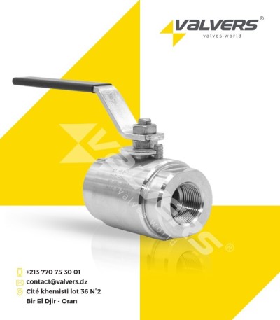 VANNE À BOISSEAU SPHERIQUE (Monobloc)