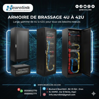 ARMOIRE DE BRASSAGE 4U A 42U