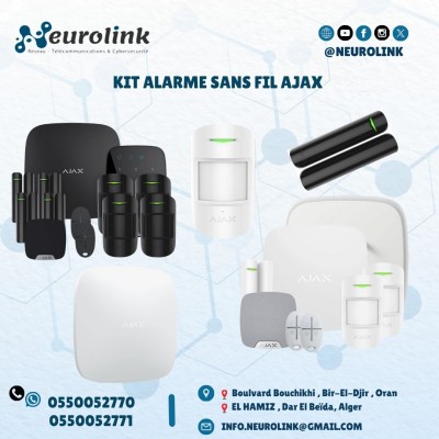 KIT ALARME SANS FIL AJAX 