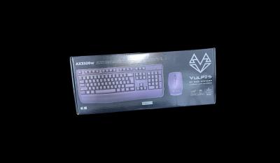 COMBO CLAVIER SOURIS VULPES AX3320W SANS FIL