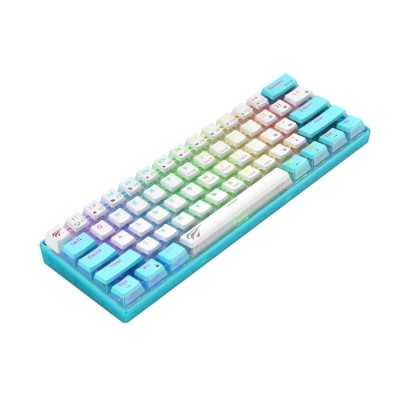 CLAVIER HAVIT KB903L BLUE/WHITE