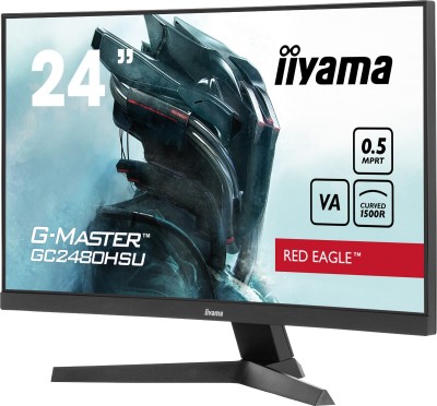 MONITEUR IIYAMA RED EAGLE 23.6" FHD 180 HZ 0.5MS CURVED