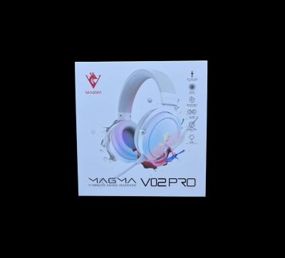 CASQUE GAMER SANS FIL MAGMA VALIVOX V02 PRO 7.1 RGB WHITE