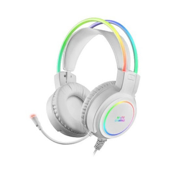 CASQUE MARS GAMING MHRGBW WHITE