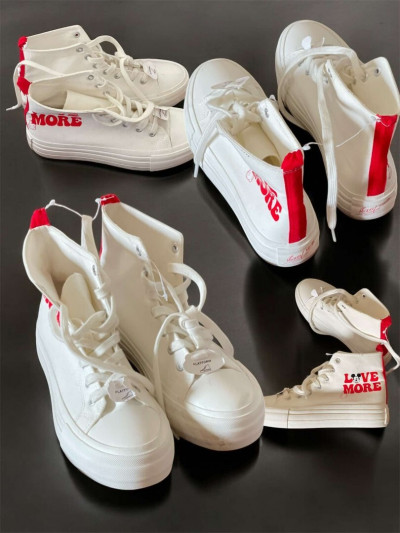 Converse blanche ouedkniss best sale