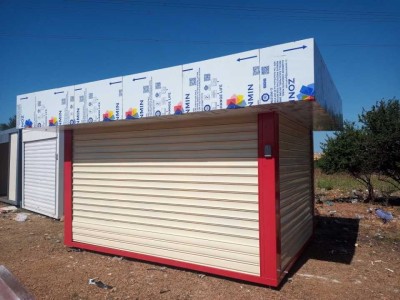 Kiosque streetfood commercial