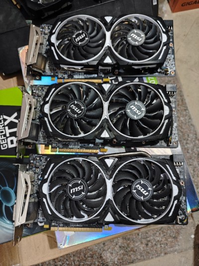 RX580 8GB OC MSI ARMOR BON ETAT ET GARANTIE 