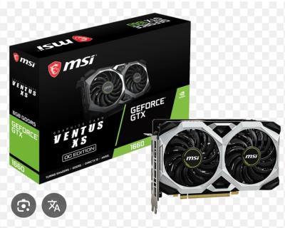 GTX 1660 6GB OC MSI VENTUS 2X  