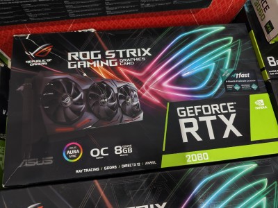 RTX 2080 8GB OC ASUS ROG STRIX  (متوفرة مع تجميعات بسعر أفضل)