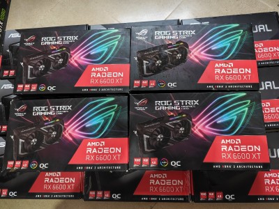 RX 6600XT ASUS ROG STRIX 8GB OC