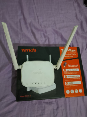 Modem Routeur sans fil Tenda D301 Wi-Fi N300 ADSL2 (D301-V4) prix