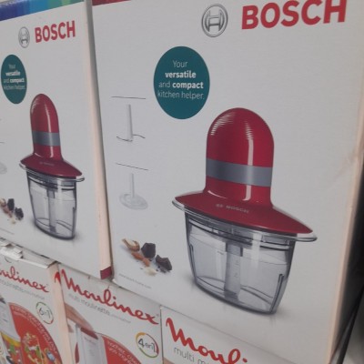 Mini hachoir 400 W Rouge, Gris MMR08R2