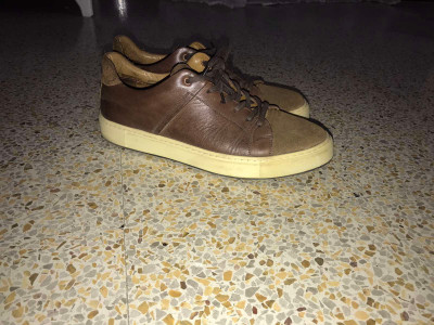 basquettes-sneakers-cuir-marron-dar-el-beida-alger-algerie