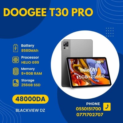 DOOGEE T30 PRO  8GB/256GB  11-INCH 8580mAh