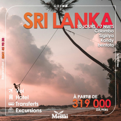 Voyage Organisé à SRI LANKA 