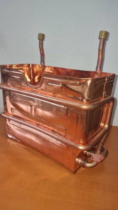 SERPENTIN POUR CHAUFFE BAIN FLAMME BLEUE 10 LITRES