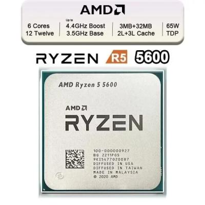 PROCESSEUR AMD RYZEN 5 5600 - 6 CORE - 12 THREADS - 4.4 GHZ - SOCKET AM4 GAME - CACHE 35 MO - TRY