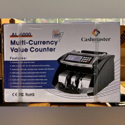 CASHMASTER COMPTEUSE DE BILLET AL-6000 - COMPTEUSE - DÉTECTUS FAUX BILLETS - ECRAN LCD - BLACK