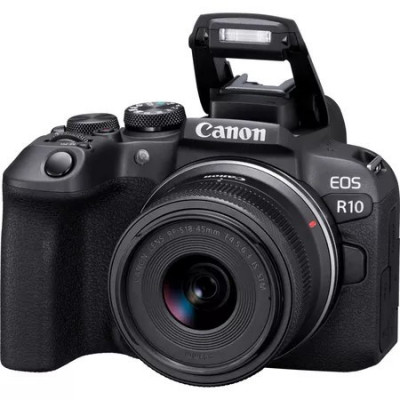 cameras-canon-eos-r10-hybride-mirroless-242mp-objectif-rf-s-18-45mm-f45-63-is-stm-kouba-alger-algeria