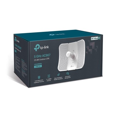 TP-LINK CPE710 - POINT D'ACCES OUTDOOR - DIRECTIONNEL - 23 dBi - 5 GHz - WiFi 6 -AC867 MBPS -OUTDOOR