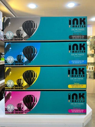 INKMASTER PACK DE TONER COMPATIBLE CF543A - CF403A - CRG-54 - CRG-045 - CRG-067 - NOIR & COULEUR
